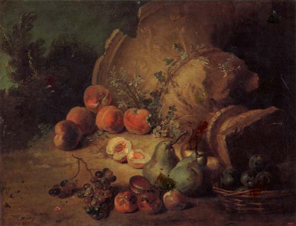 Jean Baptiste Oudry Still Life with Fruit